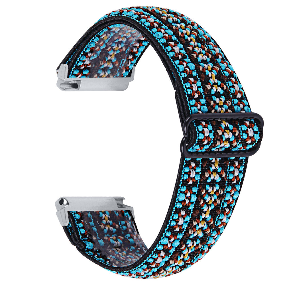 Woven Elastic Smart Watch Band Replacement Strap for Fitbit Versa Versa 2 Woven Elastic Smart Watch Band Replacement Strap for Fitbit Versa Versa 2